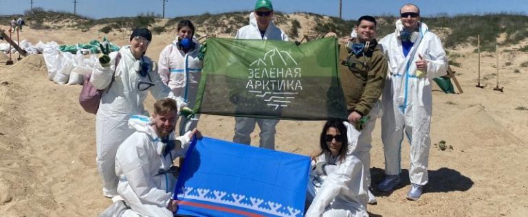 Экодесант «Зеленой Арктики»: волонтеры очистили пляжи Анапы и помогли птицам